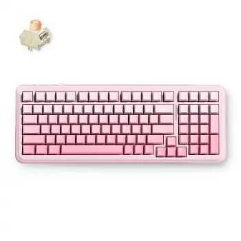 Mchose K99 V3 HW-K99V3-5 gaming keyboard, Icy Creamsicle
