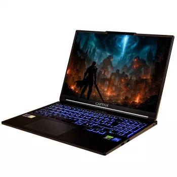 Captiva Highend Gaming I94-238GE 94238 notebook, Intel Core i7-14650HX, 16-inch WUXGA, 1 TB SSD, Windows 11 Home, black