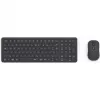Hama WKM-300 Multi-Device Keyboard and Mouse Set, Wireless, RF/BT, Black, QWERTZ DE