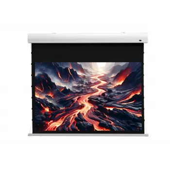 celexon HomeCinema Tension 90 MWHT Motorised Projection Screen, 228.6 cm