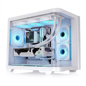 Vision 330 CR TG ARGB CA-11V-00M6WN-00 Midi-Tower PC Case, Tempered Glass, White
