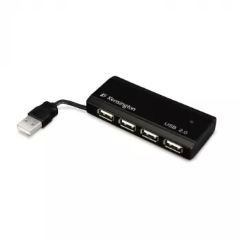 Kensington PocketHUB Mini USB 2.0 Hub, 4 Ports (33399EU)