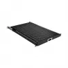 EFB Elektronik 691651ATS.12 pull-out 19″ shelf 1U, deep black RAL 9005