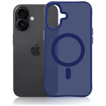 3mk Smoke MagCase case for Apple iPhone 17, blue
