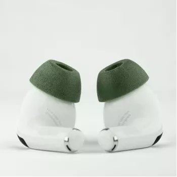 Comply MAX ear tips for Apple AirPods Pro Gen 1 & 2, Electric Pine, size L