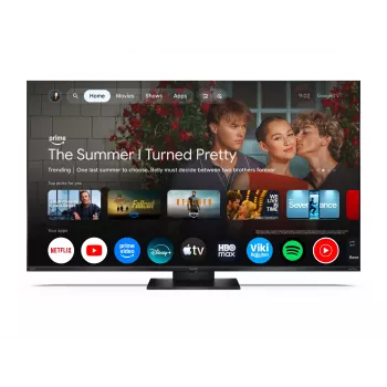 Sharp 50JR7265E 50 inch (126 cm) 4K Ultra HD QLED TV with Google TV