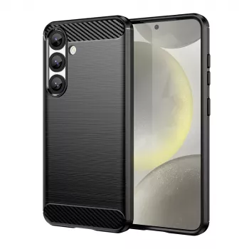 iLike Carbon Case flexible silicone case for Xiaomi Poco F7 Pro, black