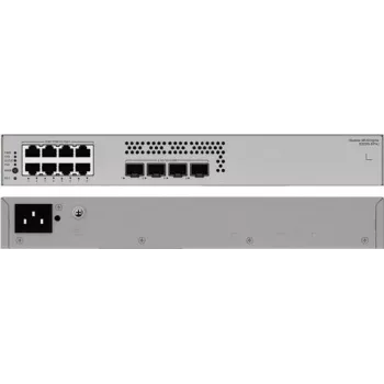 Huawei eKit S220S-8P4J managed L2 switch, 12 ports, 8x GbE PoE, 4x 2.5GbE SFP, PoE budget 128 W (98012471-001)