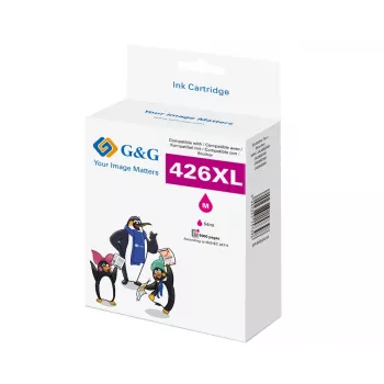 G&G Ink Cartridge Compatible with Brother 426XL LC-426XLM, Magenta, 5000 Pages