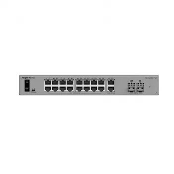 Reyee RG-ES220GS-P-V2 PoE Switch, 16 Ports + 2x Uplink + 2x SFP
