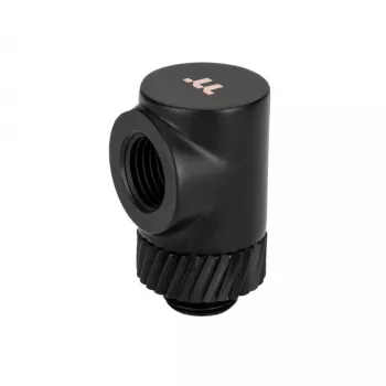 Thermaltake Pacific SF 90 Degree Adapter CL-W396-CU00MK-A, DIY LCS Fitting, Matte Black