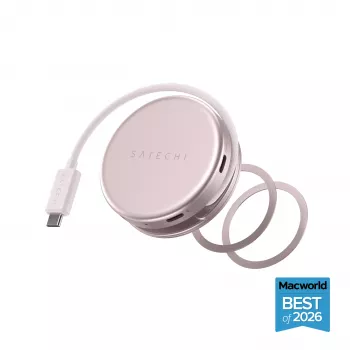 Satechi OntheGo ST-POTG5P 5-in-1 Multiport Adapter, Blush