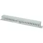 Wirewin KRP 1U 19-inch 1U cable management panel with cover, grey RAL7035