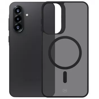 3mk Hardy Hazy MagCase Case for Samsung Galaxy A17/A18 4G/5G, Black