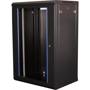 Wirewin WCAB PS3 600X450X6U B 19″ Wall Cabinet, Single-Piece, Pro 3rd Generation, 600x450 mm, Black