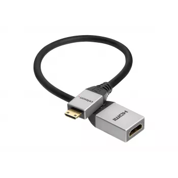 celexon Mini HDMI Adapter M/F with Ethernet, 2.0a/b, 4K, Professional