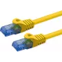 VALUE 21.99.4131 Cat.6A / Class EA UTP Patch Cable, yellow, 1 m