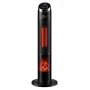 Carruzzo Q20H1 Fan Heater 95 cm, Black