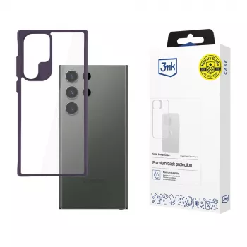3MK Satin Armor Case+ W-3SaArCpPu-SaS24U-0 Case for Samsung Galaxy S24 Ultra, purple