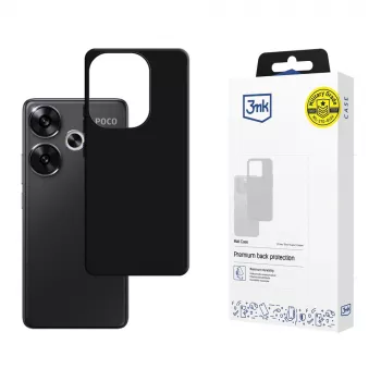 3MK Matt Case for Xiaomi Poco F6, Black