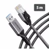 Goobay AXAGON ADE-AM50 USB-A Gigabit Ethernet Adapter with Integrated 5 m CAT6 Cable, RJ-45
