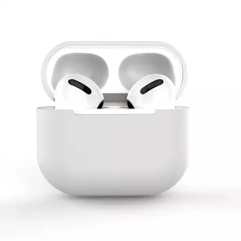 Hurtel Silicone Case for AirPods 2 / AirPods 1, White