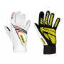 Sabelt G34 Sim Racing Gloves, Touchscreen-Compatible, Silicone Palm, 216-223 mm Circumference, White, S