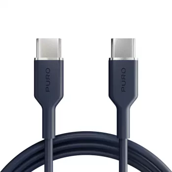 Puro Icon 60W USB-C to USB-C Cable 1.5 m, Navy Blue