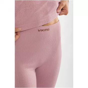 Viking Altis Lady Set Merino Underwear Set for Women, Pink, S