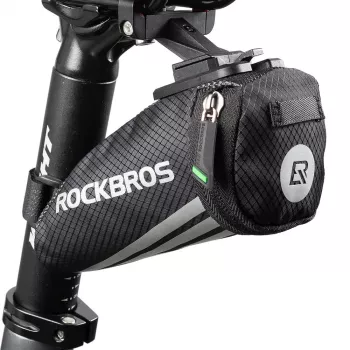 Rockbros C28 Cycling Saddle Bag, Black