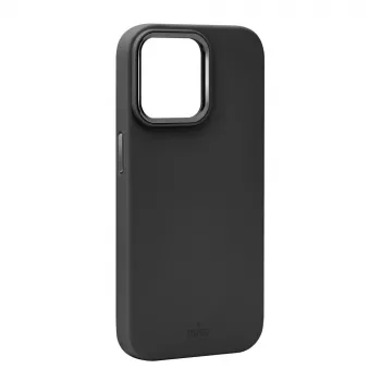 Puro Icon Mag Pro MagSafe silicone case for Apple iPhone 15 Pro Max, black