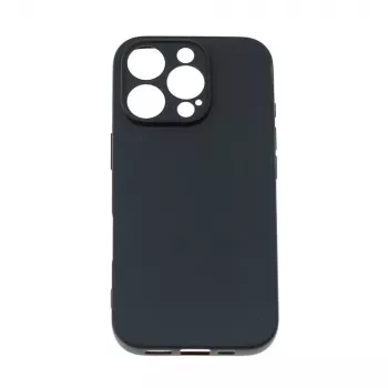 Hurtel Soft Case for iPhone 16 Pro Max, Black