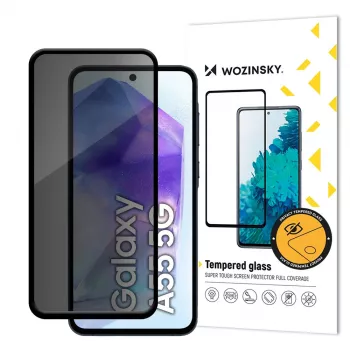 Wozinsky Privacy Glass Tempered Glass for Samsung Galaxy S25+ with Anti-Spy Filter
