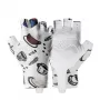Rockbros S389 Women's Short-Finger Cycling Gloves with Shock Absorption, Size L, White