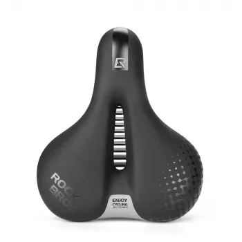 Rockbros 6876 comfortable ergonomic bicycle saddle, black