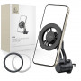 Tech-Protect N56 Magnetic MagSafe Rotating Air Vent Car Holder, Black