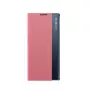 Hurtel New Sleep Case for Samsung Galaxy S25 Ultra with Flip Cover and Stand, Pink