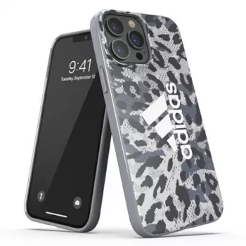 Adidas OR SnapCase Leopard Case for Apple iPhone 13 Pro Max, Grey