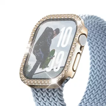PanzerGlass Fullbody screen protector for Apple Watch 2025 42 mm, Disco Gold (PG88079)