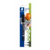 STAEDTLER Lumocolor duo Permanent DIY Marker, 2 Tips, 0.6 mm / 1.5 mm, Blister (348-9 BK-1)