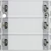 Gira push button sensor 3 Comfort 513300, 3-Gang, KNX, System 55