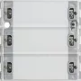 Gira push button sensor 3 Comfort 513300, 3-Gang, KNX, System 55
