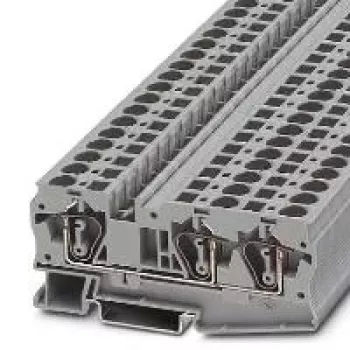Phoenix Contact ST 6-TWIN BU 3036479 3-Conductor Through Terminal Block, Blue (50 Pcs.)