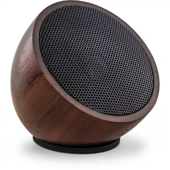 InLine woodwoom Portable Bluetooth Speaker, 3 W, Walnut