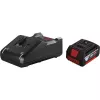 Bosch 1600A03CH1 Starter Kit, 2x GBA 18V 5.0 Ah Batteries, GAL 12V/18 Charger