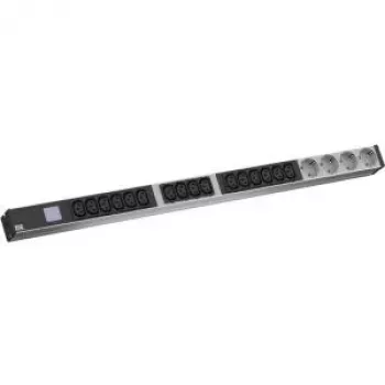 Bachmann BlueNet BN0500 Power Distribution Unit, 230 V AC, 20 Outlets (16x IEC 60320 C13, 4x CEE 7/3), 3 m