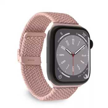PURO Loop Nylon Armband for Apple Watch 38/40/41 mm, Pink