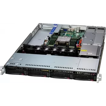 Supermicro SuperServer SYS-512B-WR-G1 WIO 1U Rack Barebone Server, Single Socket, 32 GB