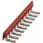 Phoenix Contact 2715953 Plug-In Bridge EB 80-DIK RD, 80-pole, 6.2 mm, Red, Terminal Block
