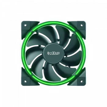 PCCOOLER CORONA Green 120 mm Case Fan, 1000–1800 rpm, 120 mm